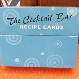 🥰 5/$25 - Metal Cocktail Recipe Box